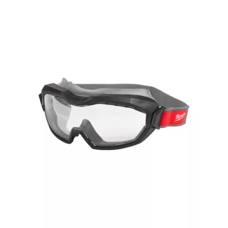   MILWAUKEE Korbbrille mit breitem Profil, nicht belüftet, klar