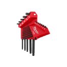 MILWAUKEE Inbusschlüsselsatz 13-teilig Zoll