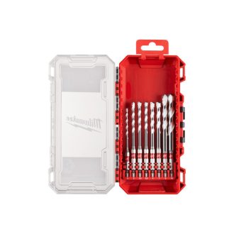   MILWAUKEE Multifunktionsbohrer 1/4" Hex Aufnahme UK Set 8-teilig