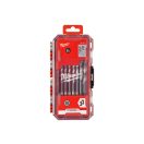 MILWAUKEE Multifunktionsbohrer 1/4" Hex Aufnahme UK Set 8-teilig
