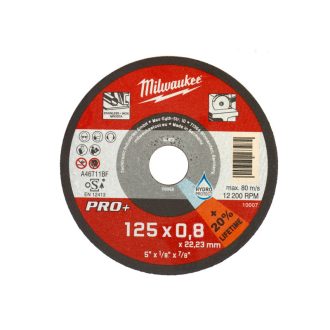   MILWAUKEE Trennscheibe für Metall 125 x 0,8 x 22,2 mm gerade SCS 42