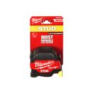 MILWAUKEE Stoßfestes Maßband 8 m/26 Fuß x 33 mm STUD (GEN 3)