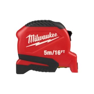   MILWAUKEE Maßband 5 m/16 Fuß x 25 mm metrisch COMPACT (GEN 2)