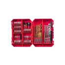 MILWAUKEE Bit- und Bohrer-Set, 74-teilig
