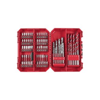 MILWAUKEE Bit- und Bohrerset 80-teilig