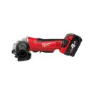MILWAUKEE Akku-Winkelschleifer HD18 AG115-402C (2 x 4,0 Ah Akkus + Ladegerät)
