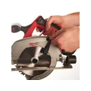 MILWAUKEE Akku-Kreissäge für Holz und Kunststoff HD18 CS-402B (2 x 4,0 Ah Akkus + Ladegerät)