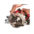 MILWAUKEE Akku-Kreissäge für Holz und Kunststoff HD18 CS-402B (2 x 4,0 Ah Akkus + Ladegerät)