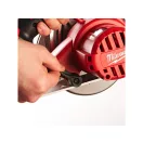 MILWAUKEE Akku-Kreissäge für Holz und Kunststoff HD18 CS-402B (2 x 4,0 Ah Akkus + Ladegerät)