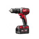 MILWAUKEE Akku-Schlagbohrschrauber M18 BPD-402C (2 x 4,0 Ah Akkus + Ladegerät)