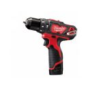 MILWAUKEE Akku-Schlagbohrschrauber M12 BPD-202 x (2 x 2,0 Ah Akkus + Ladegerät)