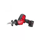 MILWAUKEE Akku-Säbelsäge M12 CHZ-402C (2 x 4,0 Ah Akkus + Ladegerät)