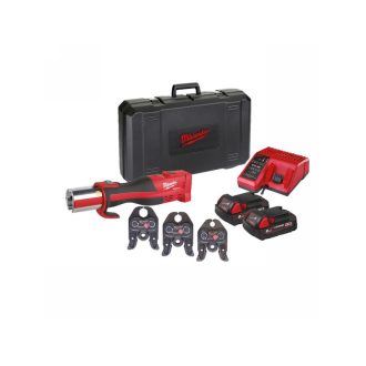   MILWAUKEE Akku-Hydraulikpresse M18 BLHPT-202C M-SET (2 x 2,0 Ah Akku + Ladegerät)