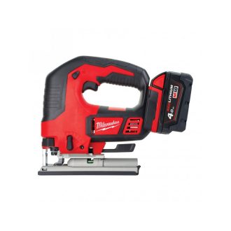   MILWAUKEE Akku-Stichsäge M18 BJS-402C (2 x 4,0 Ah Akkus + Ladegerät)