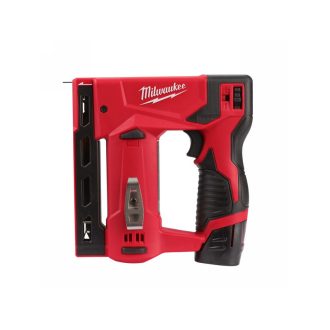   MILWAUKEE Akku-Heftgerät M12 BST-202 x (2 x 2,0 Ah Akkus + Ladegerät)