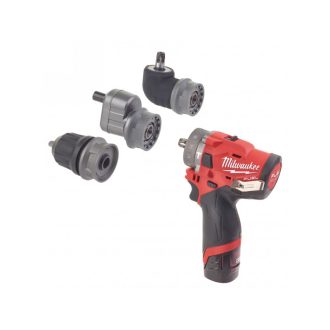   MILWAUKEE Akku-Schlagbohrschrauber M12 FPDXKIT-202 x (2 x 2,0 Ah Akkus + Ladegerät)