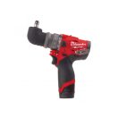 MILWAUKEE Akku-Schlagbohrschrauber M12 FPDXKIT-202 x (2 x 2,0 Ah Akkus + Ladegerät)