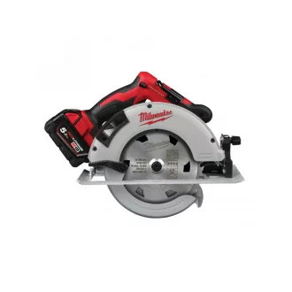   MILWAUKEE Akku-Kreissäge M18 BLCS66-502 x ohne Kohlebürste (2 x 5,0 Ah Akkus + Ladegerät)