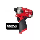 MILWAUKEE Akku-Schlagschrauber M12 FQID-0 1/4" HEX (ohne Akku + Ladegerät)