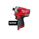 MILWAUKEE Akku-Schlagschrauber M12 FQID-0 1/4" HEX (ohne Akku + Ladegerät)