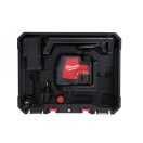 MILWAUKEE Akku-Kreuzlinien- und Punktlaser L4 CLLP-301C (1 x 3,0 Ah Akku + USB-Ladekabel)