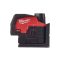 MILWAUKEE Akku-Kreuzlinien- und Punktlaser M12 CLLP-301C (1 x 3,0 Ah Akku + USB-Ladekabel)