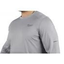 MILWAUKEE Technisches Langarm-T-Shirt Grau WWLSG-M WORKSKIN™