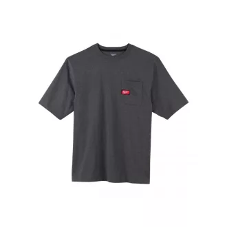 MILWAUKEE Kurzarm-T-Shirt Grau WTSSG-S