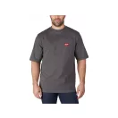 MILWAUKEE Kurzarm-T-Shirt Grau WTSSG-XL