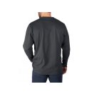 MILWAUKEE Langarm-T-Shirt Grau WTLSG-M WORKSKIN™
