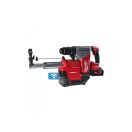 MILWAUKEE Akku-Kombihammer M18 ONEFHPXDEL-552C SDS-Plus (2 x 5,5 Ah Akku + Ladegerät)