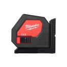 MILWAUKEE Alkalischer Kreuzlinienlaser selbstausrichtend grün CLL-C IP 54