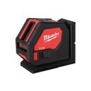 MILWAUKEE Alkalischer Kreuzlinienlaser selbstausrichtend grün CLL-C IP 54