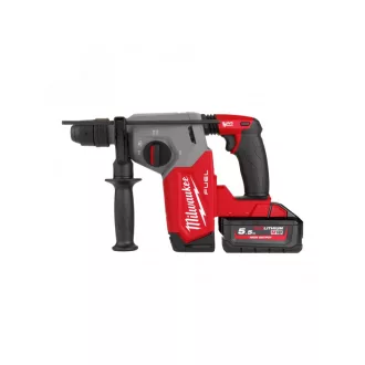  MILWAUKEE Akku-Kombihammer M18 FHX-552 x SDS-Plus (2 x 5,5 Ah Akkus + Ladegerät)