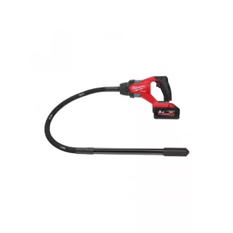   MILWAUKEE Akku-Nadelvibrator mit 1,2 m Peitsche M18 FCVN12-551 (1 x 5,5 Ah Akku + Ladegerät)