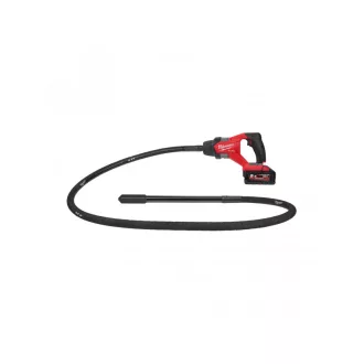   MILWAUKEE Akku-Nadelvibrator mit 2,4 m Peitsche M18 FCVN24-551 (1 x 5,5 Ah Akku + Ladegerät)