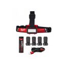 MILWAUKEE Wiederaufladbare LED-Stirnlampe L4HLRP-301 (1 x 3,0 Ah Akku + USB-Ladekabel)