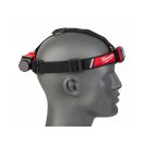 MILWAUKEE Wiederaufladbare LED-Stirnlampe L4HLRP-301 (1 x 3,0 Ah Akku + USB-Ladekabel)