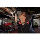 MILWAUKEE Wiederaufladbare Nackenlampe L4 NL400-301 (1 x 3,0 Ah Akku + USB-Ladekabel)