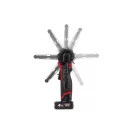 MILWAUKEE Akku-Gürtelfeile M12 FBFL10-402B (2 x 4,0 Ah Akkus + Ladegerät)