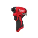 MILWAUKEE Akku-Schlagschrauber 1/4" HEX M12 BLIDRC-0 124 Nm (ohne Akku und Ladegerät)