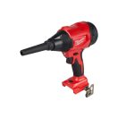 MILWAUKEE Akku-Druckluftbesen M18 BLHSB-0 (1,1 m³/min, 918 km/h Luftgeschwindigkeit) (ohne Akku + Ladegerät)