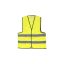 Weste mit reflektierenden Streifen FLUO gelb XXL