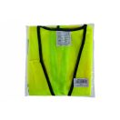 Weste mit reflektierenden Streifen FLUO gelb XXL