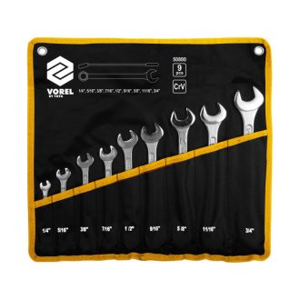   VOREL Kreuzschlitzschlüssel-Satz 9-teilig 1/4" - 3/4"