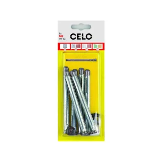 CELO Metallgehäuse-Befestigungsdübel MR 10-112 (6 Stück)