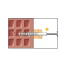 CELO Kunststoffdübel MFR 10-135 SB SSKS (4 Stück)