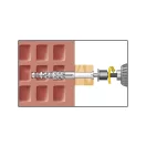 CELO Kunststoffdübel MFR 10-135 SB SSKS (4 Stück)