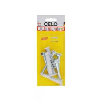CELO Kunststoffdübel MFR 10-60 FB SSKS (4 Stück)