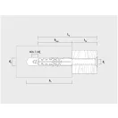 CELO Kunststoffdübel mit Schraube R 10-80 TX (5 Stück)